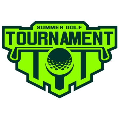 Tournament Summer golf logo template Thumbnail