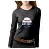 Women's Long Sleeve Premium Jersey Tee Thumbnail