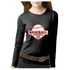 Women's Long Sleeve Premium Jersey Tee Thumbnail