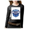 Women's Long Sleeve Premium Jersey Tee Thumbnail
