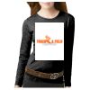 Women's Long Sleeve Premium Jersey Tee Thumbnail