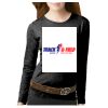 Women's Long Sleeve Premium Jersey Tee Thumbnail