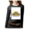 Women's Long Sleeve Premium Jersey Tee Thumbnail