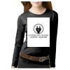 Women's Long Sleeve Premium Jersey Tee Thumbnail