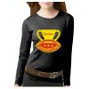 Women's Long Sleeve Premium Jersey Tee Thumbnail