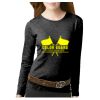 Women's Long Sleeve Premium Jersey Tee Thumbnail