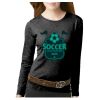 Women's Long Sleeve Premium Jersey Tee Thumbnail