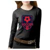 Women's Long Sleeve Premium Jersey Tee Thumbnail