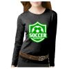 Women's Long Sleeve Premium Jersey Tee Thumbnail