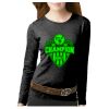 Women's Long Sleeve Premium Jersey Tee Thumbnail