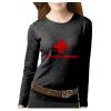 Women's Long Sleeve Premium Jersey Tee Thumbnail