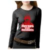 Women's Long Sleeve Premium Jersey Tee Thumbnail