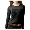 Women's Long Sleeve Premium Jersey Tee Thumbnail