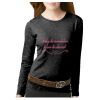 Women's Long Sleeve Premium Jersey Tee Thumbnail