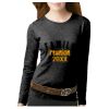 Women's Long Sleeve Premium Jersey Tee Thumbnail