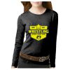 Women's Long Sleeve Premium Jersey Tee Thumbnail