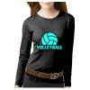Women's Long Sleeve Premium Jersey Tee Thumbnail