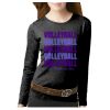 Women's Long Sleeve Premium Jersey Tee Thumbnail