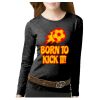 Women's Long Sleeve Premium Jersey Tee Thumbnail
