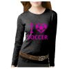 Women's Long Sleeve Premium Jersey Tee Thumbnail