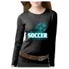 Women's Long Sleeve Premium Jersey Tee Thumbnail