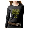 Women's Long Sleeve Premium Jersey Tee Thumbnail