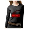Women's Long Sleeve Premium Jersey Tee Thumbnail