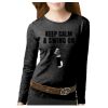 Women's Long Sleeve Premium Jersey Tee Thumbnail