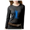 Women's Long Sleeve Premium Jersey Tee Thumbnail