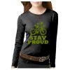 Women's Long Sleeve Premium Jersey Tee Thumbnail