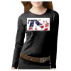 Women's Long Sleeve Premium Jersey Tee Thumbnail