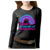 Women's Long Sleeve Premium Jersey Tee Thumbnail