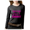 Women's Long Sleeve Premium Jersey Tee Thumbnail