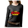 Women's Long Sleeve Premium Jersey Tee Thumbnail