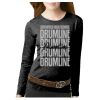 Women's Long Sleeve Premium Jersey Tee Thumbnail