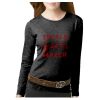 Women's Long Sleeve Premium Jersey Tee Thumbnail