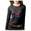 Women's Long Sleeve Premium Jersey Tee Thumbnail