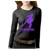 Women's Long Sleeve Premium Jersey Tee Thumbnail