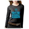Women's Long Sleeve Premium Jersey Tee Thumbnail